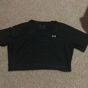 Plain black underwear shirt